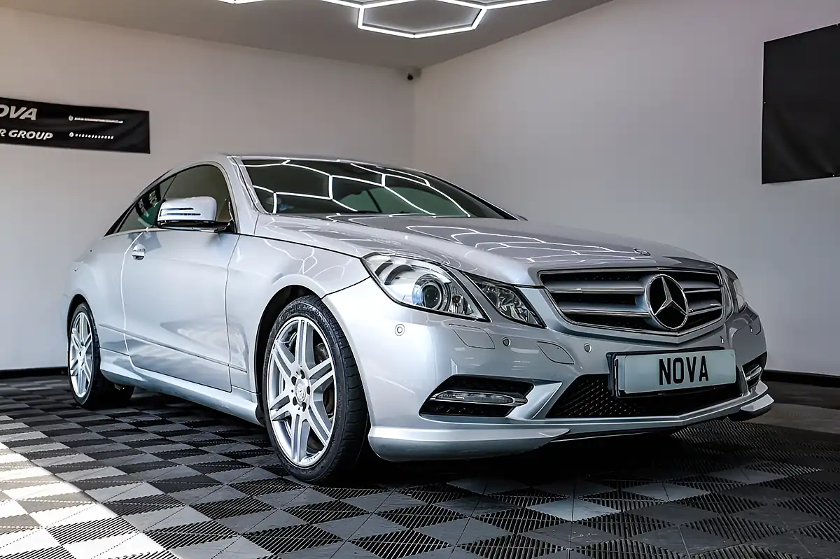 Used 2013 Mercedes-Benz E-Class Sport Coupe Silver - Interior and Exterior details 3