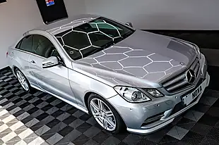 Used 2013 Mercedes-Benz E-Class Sport Coupe Silver - Interior and Exterior details 4
