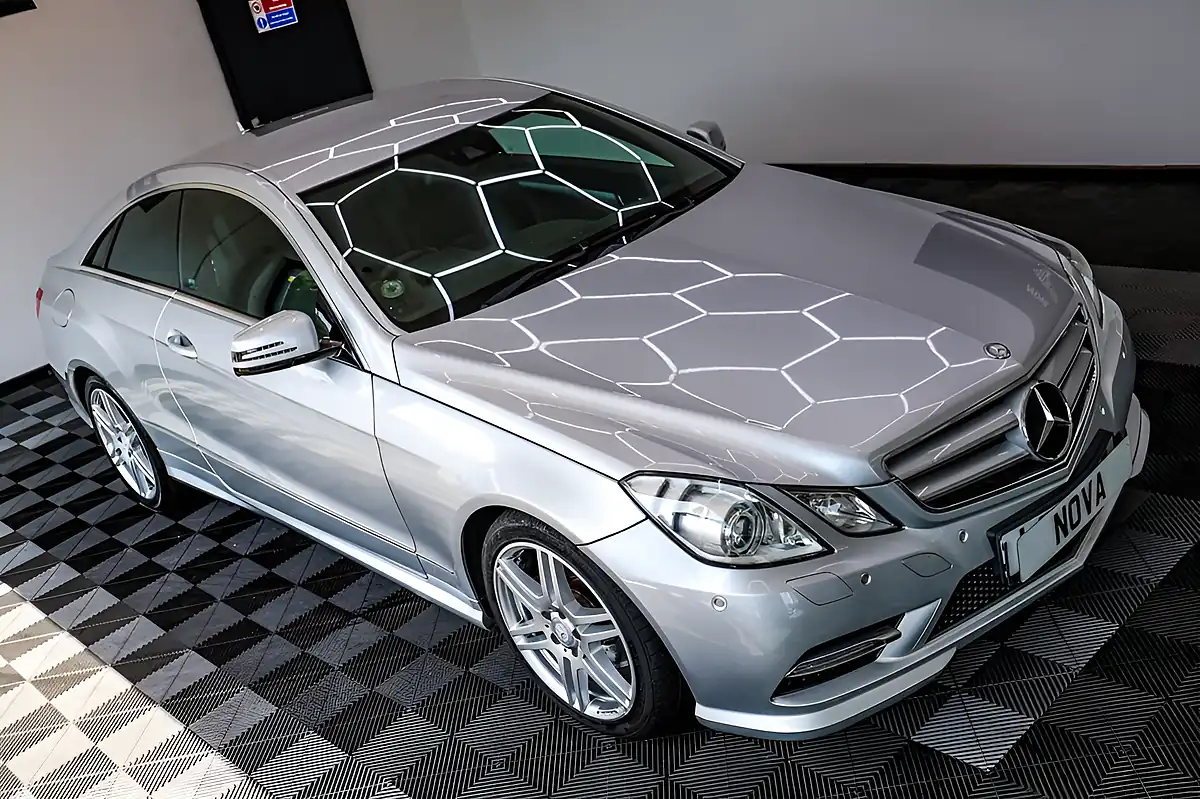 Used 2013 Mercedes-Benz E-Class Sport Coupe Silver - Interior and Exterior details 4
