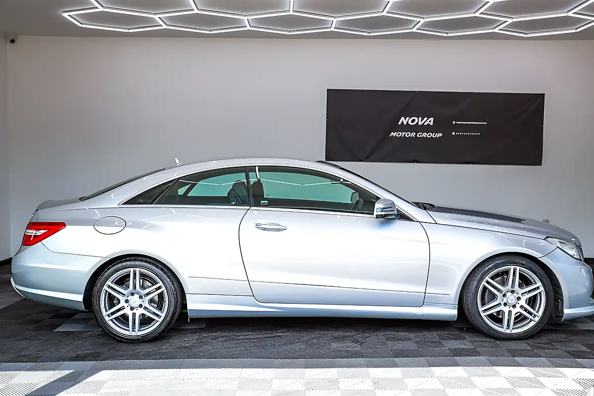 Used 2013 Mercedes-Benz E-Class Sport Coupe Silver - Interior and Exterior details 5