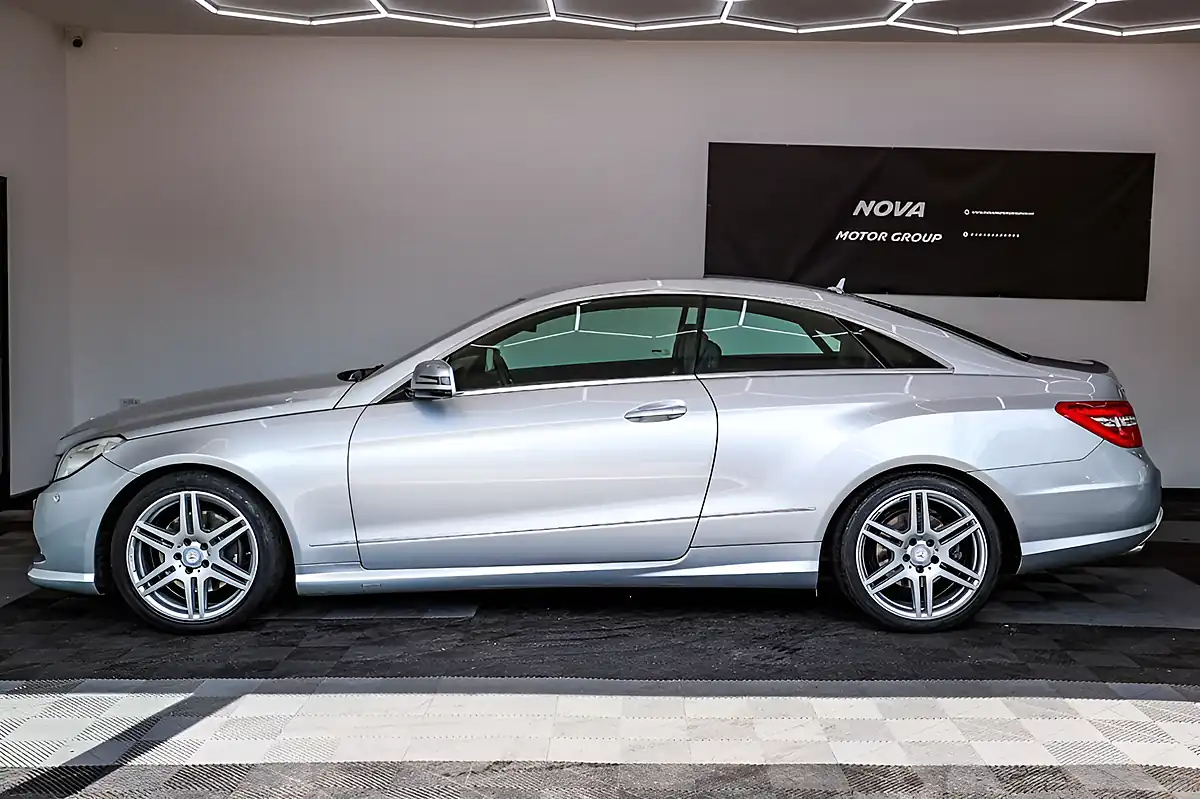 Used 2013 Mercedes-Benz E-Class Sport Coupe Silver - Interior and Exterior details 6
