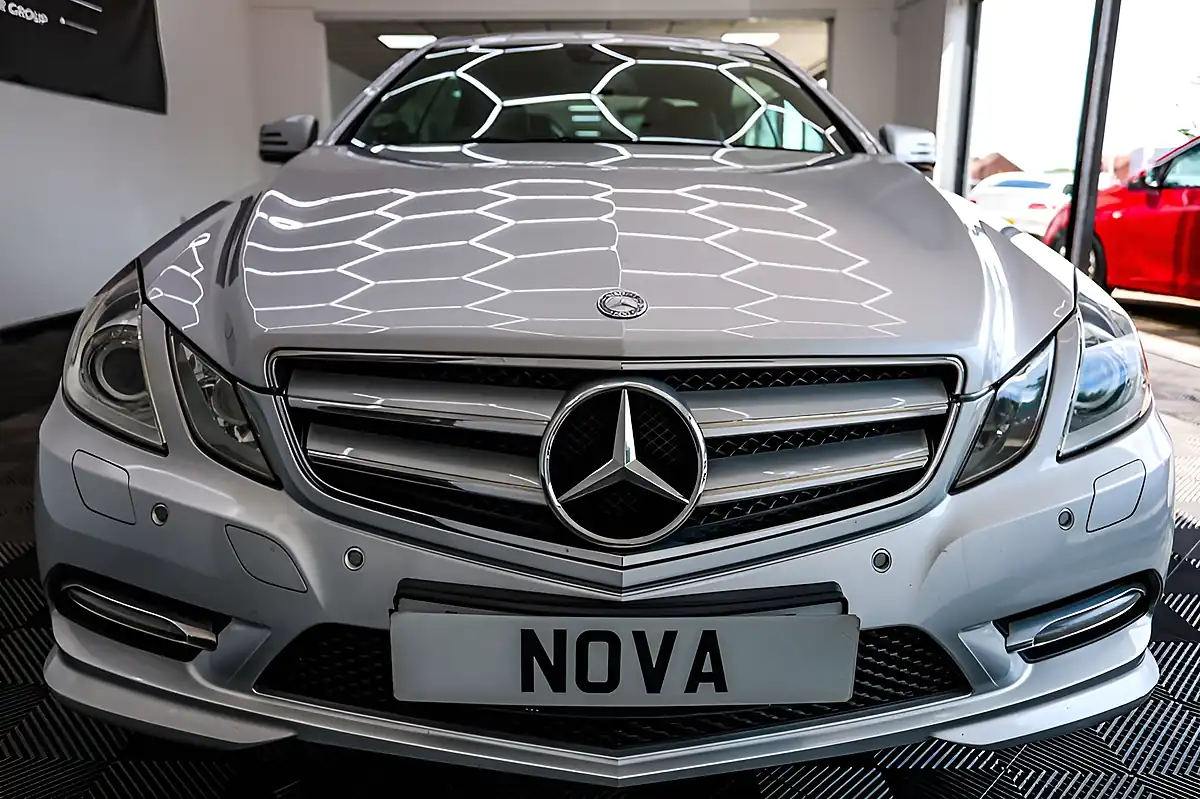 Used 2013 Mercedes-Benz E-Class Sport Coupe Silver - Interior and Exterior details 8