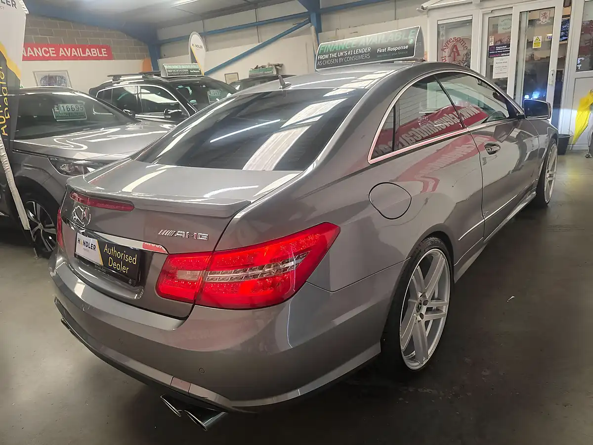 Used 2013 Mercedes-Benz E Class Sport Silver - Interior and Exterior details 7