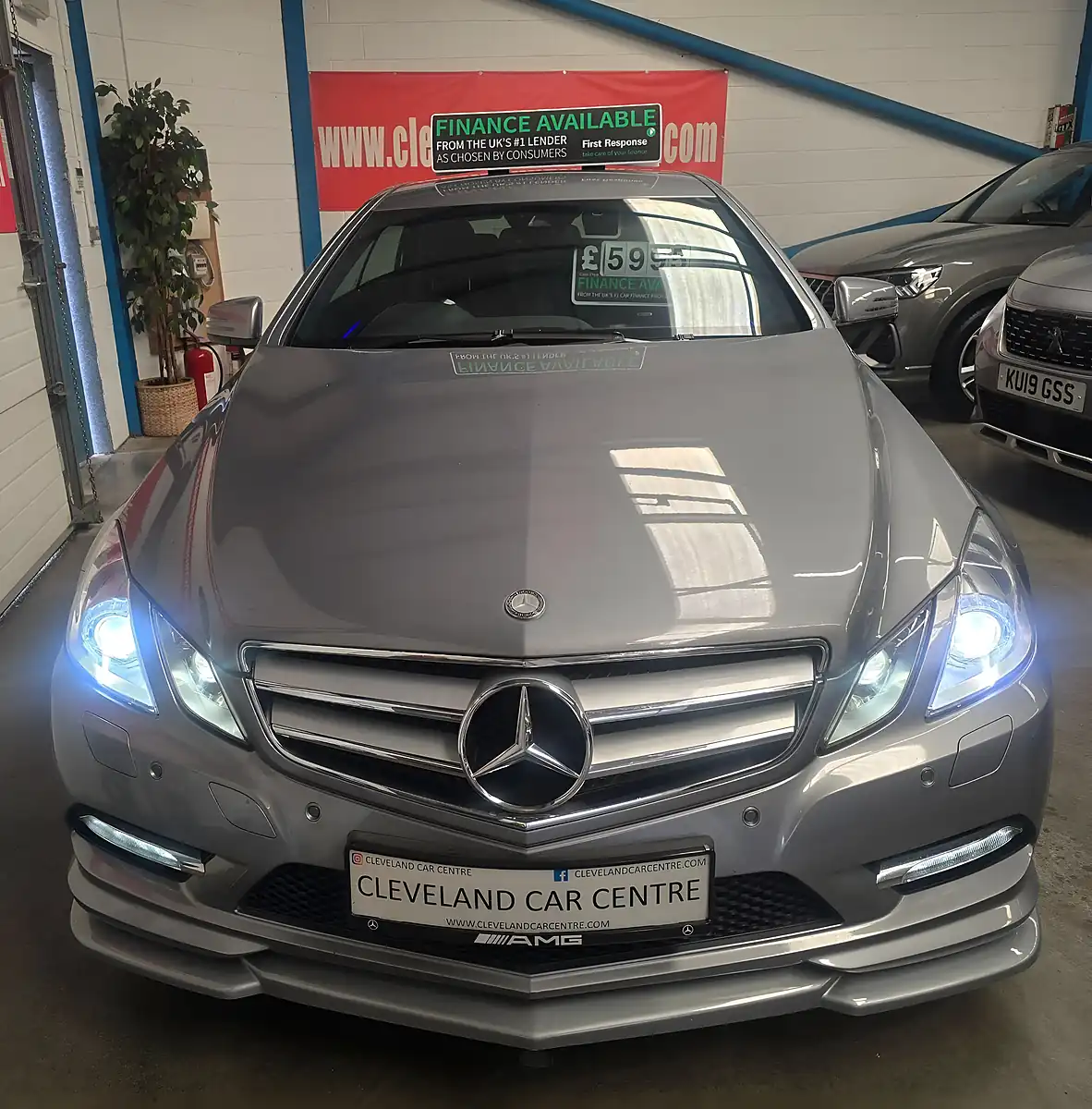 Used 2013 Mercedes-Benz E Class Sport Silver - Interior and Exterior details 9