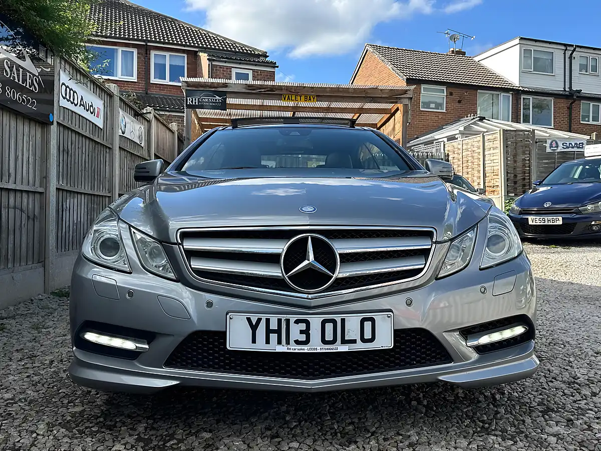 Used 2013 Mercedes-Benz E Class Sport Silver - Interior and Exterior details 11