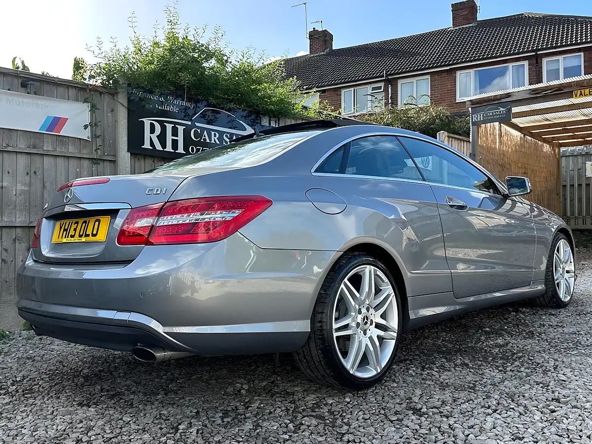 Used 2013 Mercedes-Benz E Class Sport Silver - Interior and Exterior details 12