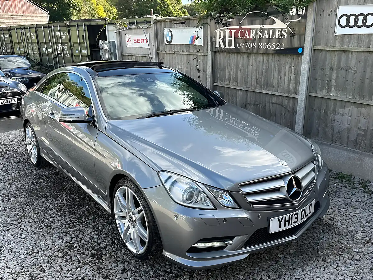 Used 2013 Mercedes-Benz E Class Sport Silver - Interior and Exterior details 14