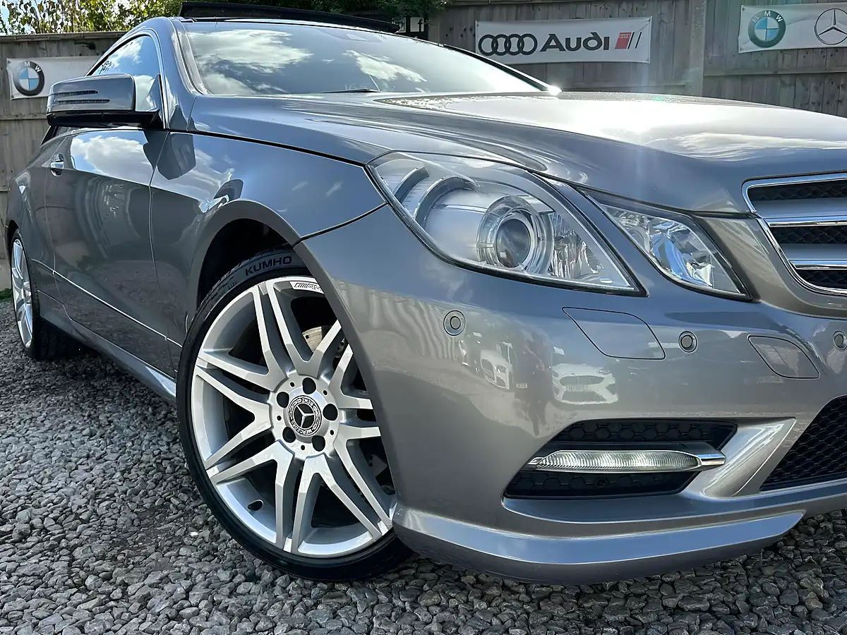 Used 2013 Mercedes-Benz E Class Sport Silver - Interior and Exterior details 15