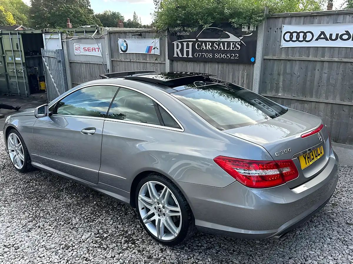 Used 2013 Mercedes-Benz E Class Sport Silver - Interior and Exterior details 8