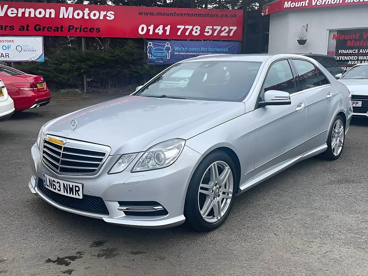 Used 2013 Mercedes-Benz E Class Sport Silver - Interior and Exterior details 4