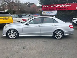 Used 2013 Mercedes-Benz E Class Sport Silver - Interior and Exterior details 5