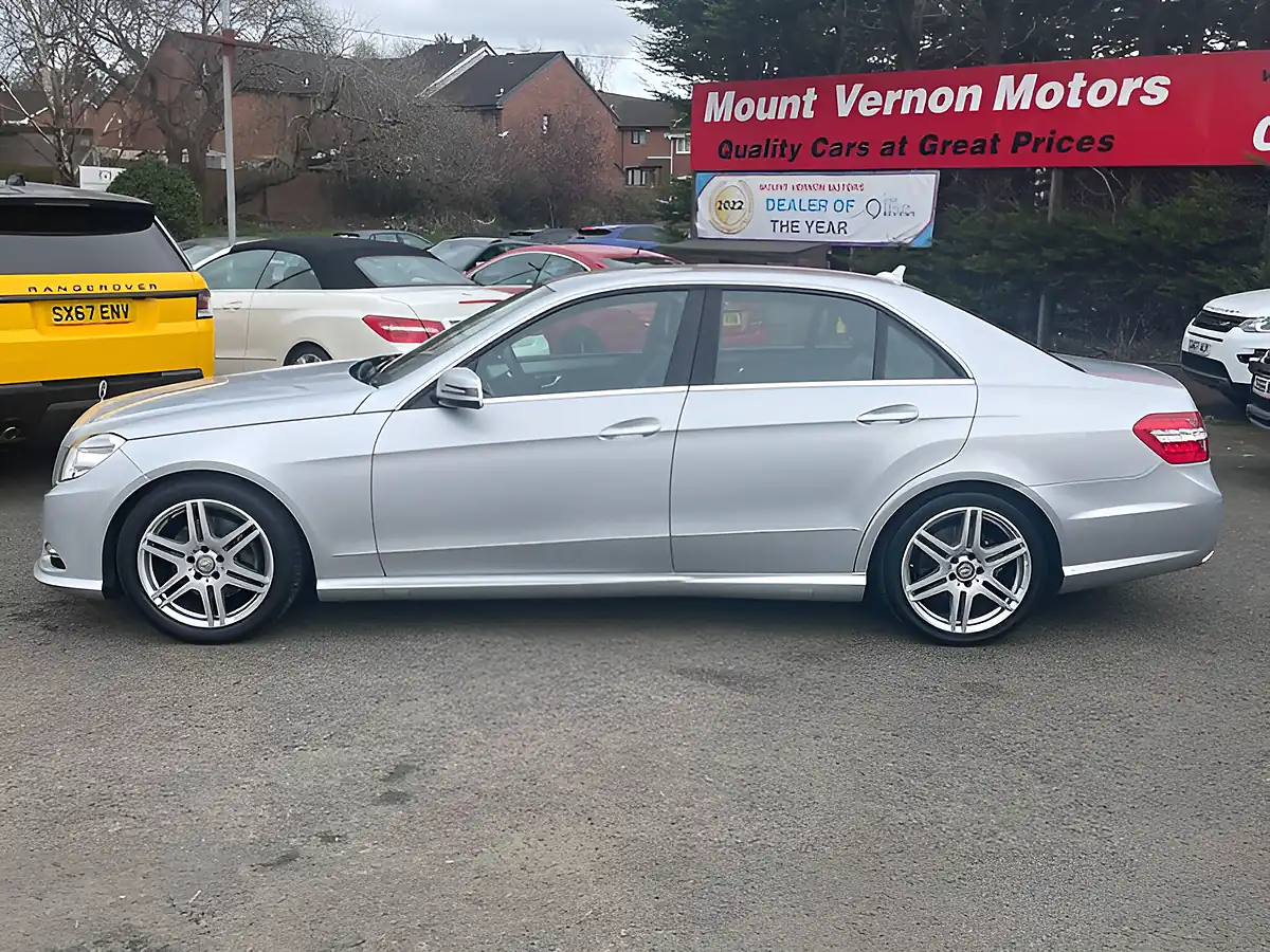 Used 2013 Mercedes-Benz E Class Sport Silver - Interior and Exterior details 5