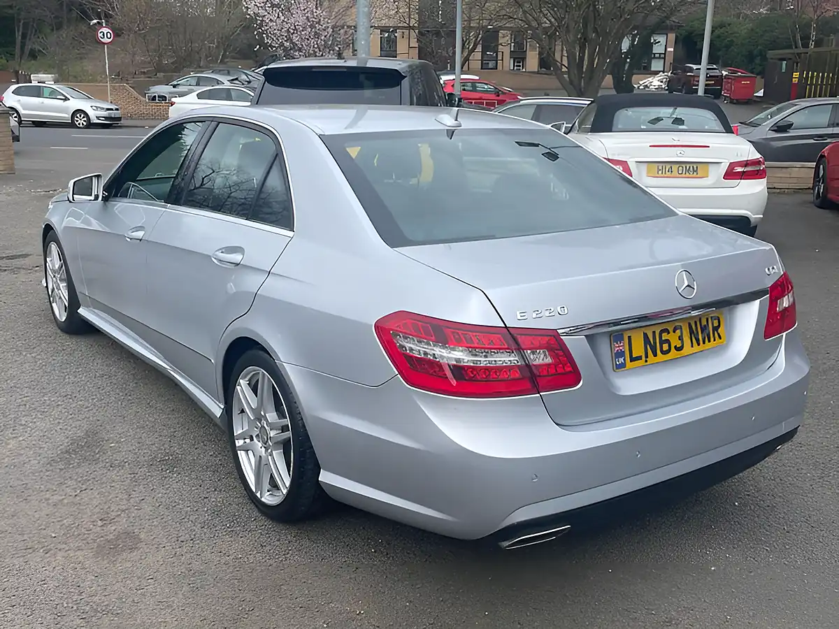 Used 2013 Mercedes-Benz E Class Sport Silver - Interior and Exterior details 6