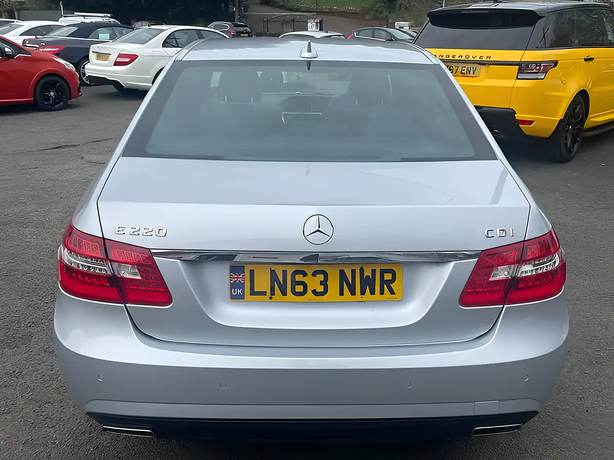 Used 2013 Mercedes-Benz E Class Sport Silver - Interior and Exterior details 7