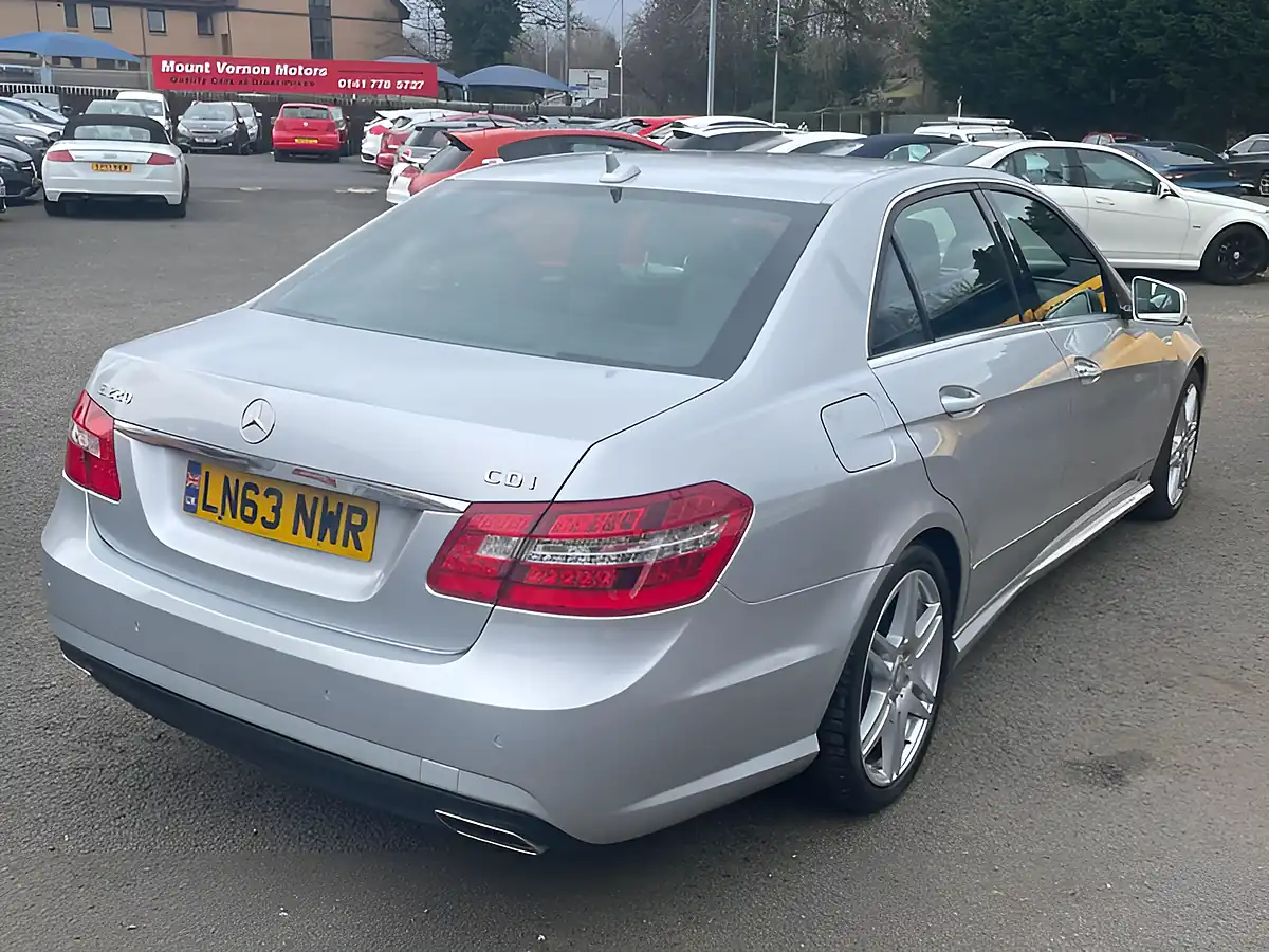 Used 2013 Mercedes-Benz E Class Sport Silver - Interior and Exterior details 8