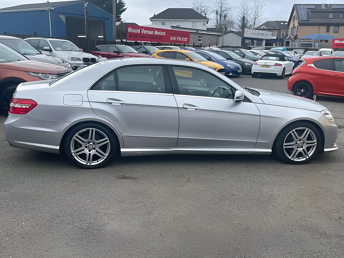 Used 2013 Mercedes-Benz E Class Sport Silver - Interior and Exterior details 9