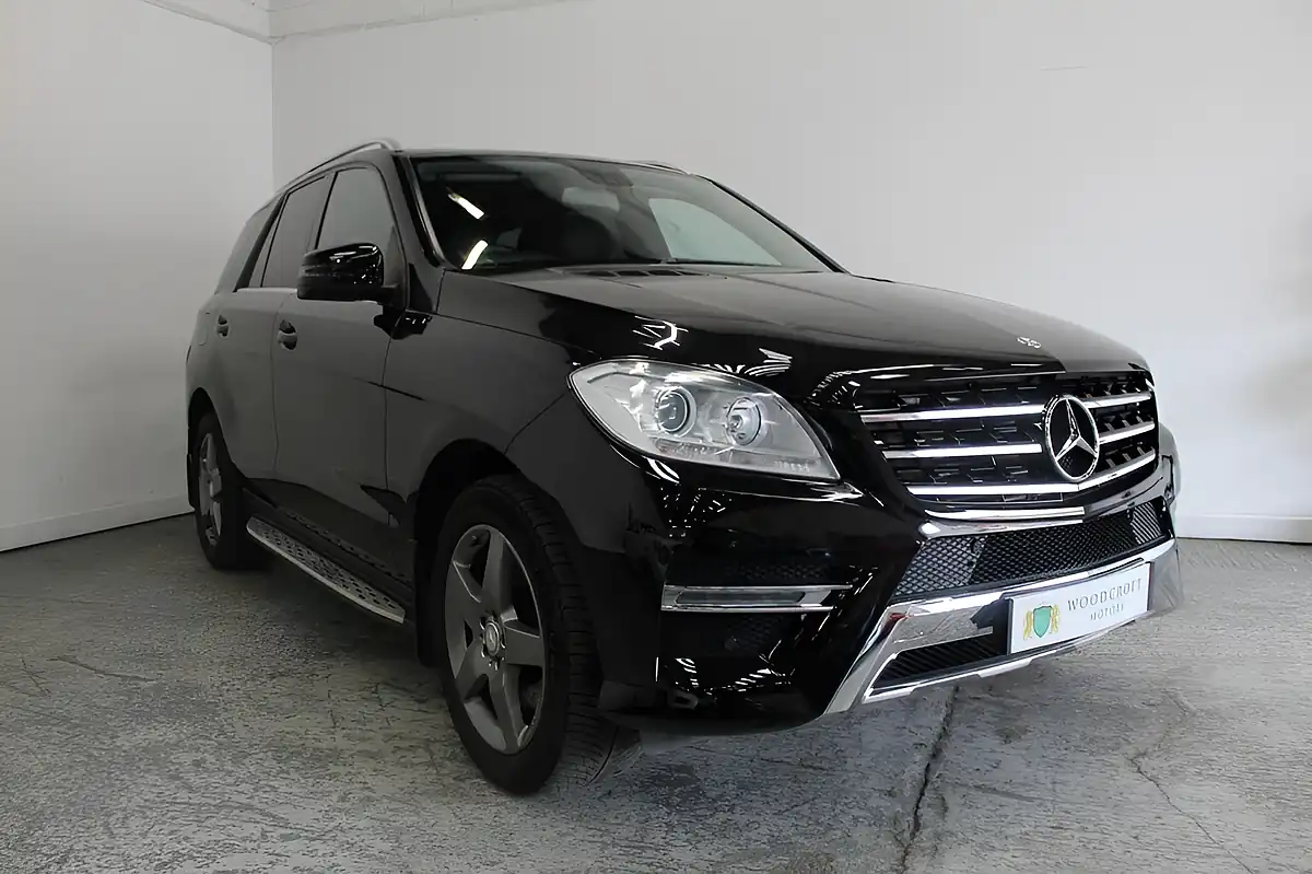 Used 2013 Mercedes-Benz M Class AMG Sport Black - Front View