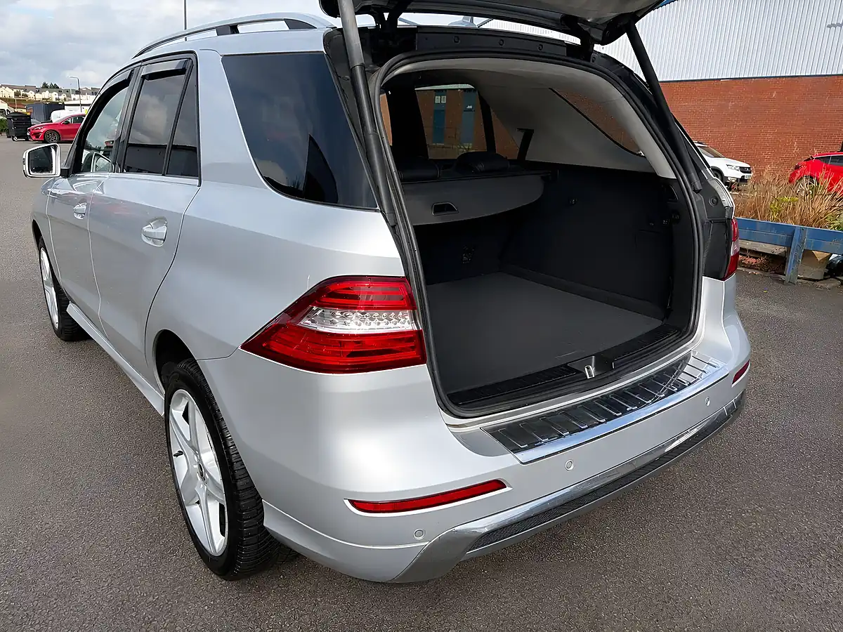 Used 2013 Mercedes-Benz M Class AMG Sport Silver - Interior and Exterior details 4