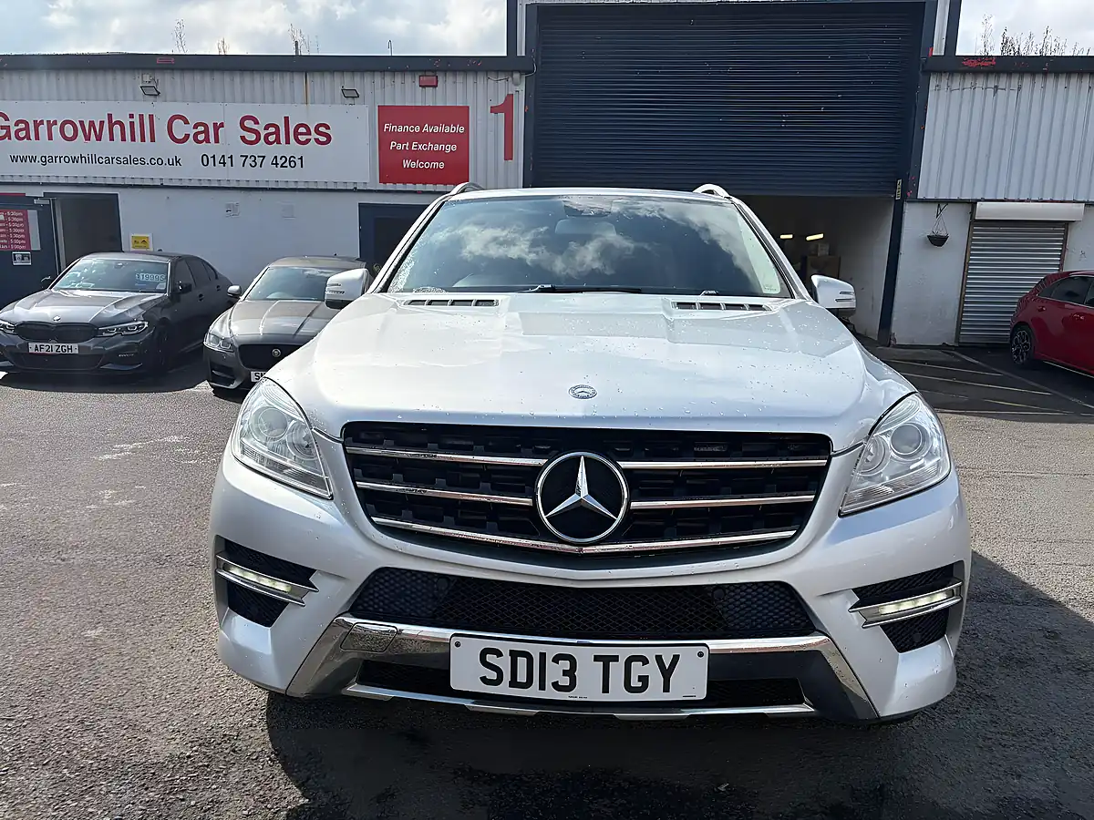 Used 2013 Mercedes-Benz M Class AMG Sport Silver - Interior and Exterior details 5