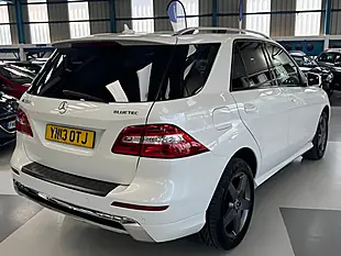 Used 2013 Mercedes-Benz M Class AMG Sport White - Interior and Exterior details 12