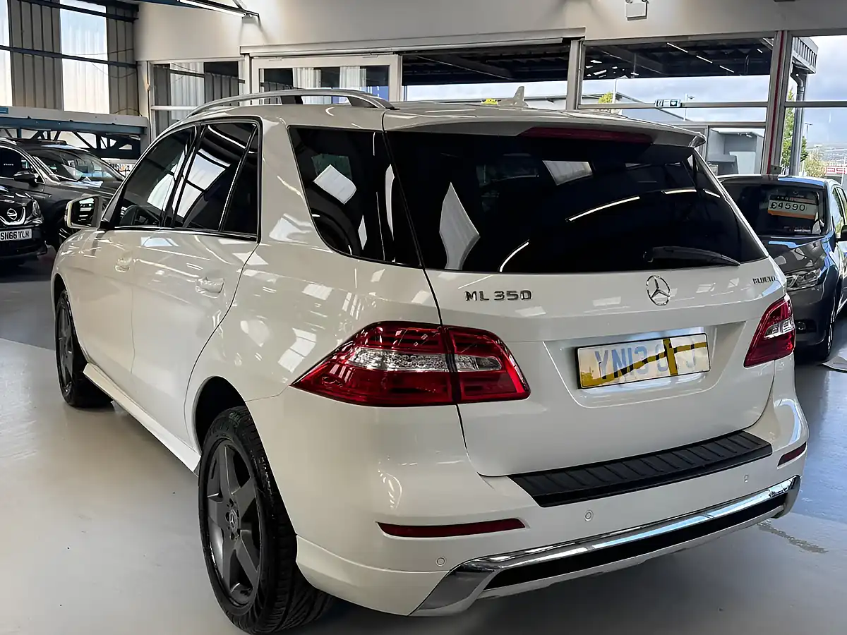 Used 2013 Mercedes-Benz M Class AMG Sport White - Interior and Exterior details 4