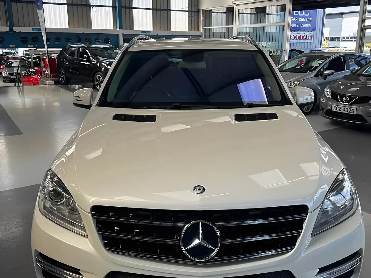 Used 2013 Mercedes-Benz M Class AMG Sport White - Interior and Exterior details 6