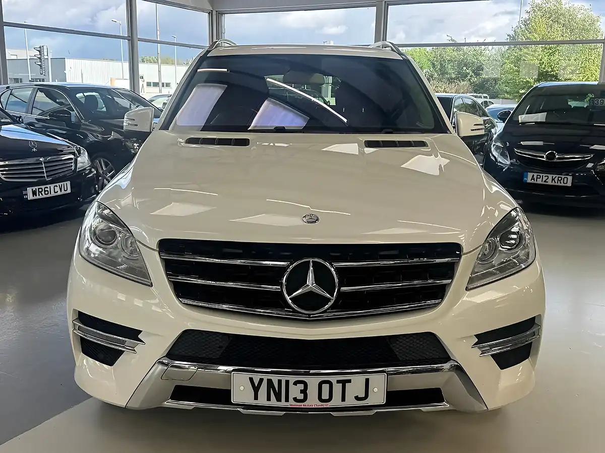 Used 2013 Mercedes-Benz M Class AMG Sport White - Interior and Exterior details 9