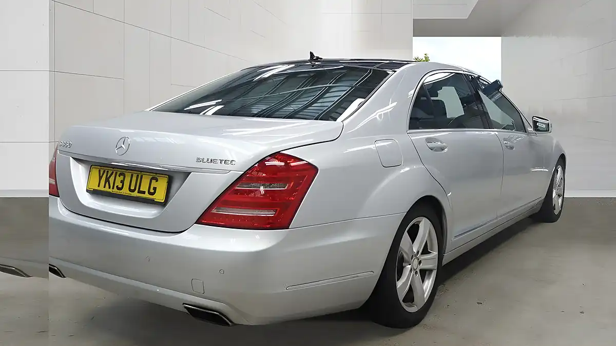 Used 2013 Mercedes-Benz S Class S350L Silver - Interior and Exterior details 12
