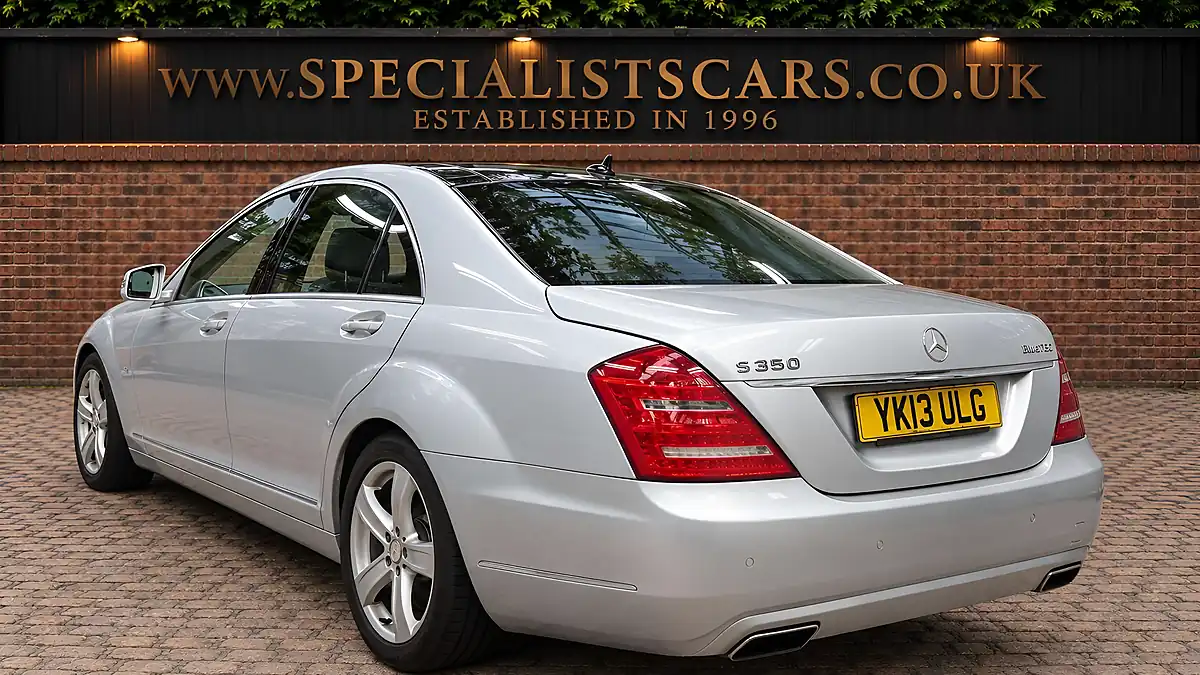 Used 2013 Mercedes-Benz S Class S350L Silver - Interior and Exterior details 4