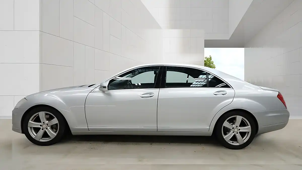 Used 2013 Mercedes-Benz S Class S350L Silver - Interior and Exterior details 7