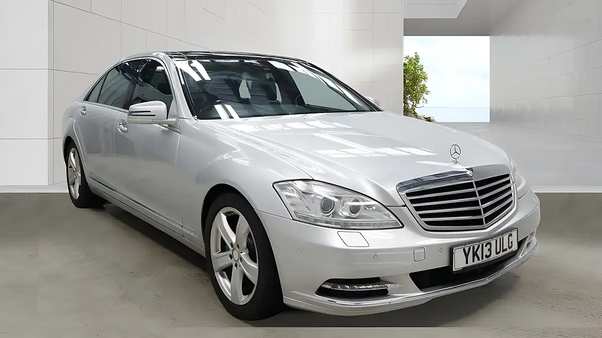 Used 2013 Mercedes-Benz S Class S350L Silver - Interior and Exterior details 8