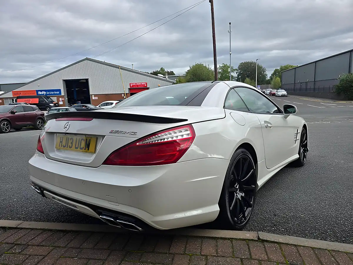 Used 2013 Mercedes-Benz Sl AMG Diamond White - Interior and Exterior details 11