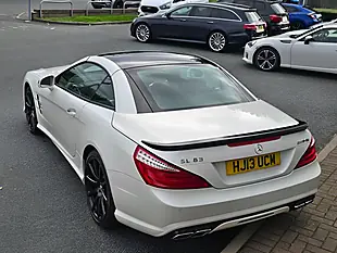 Used 2013 Mercedes-Benz Sl AMG Diamond White - Interior and Exterior details 3