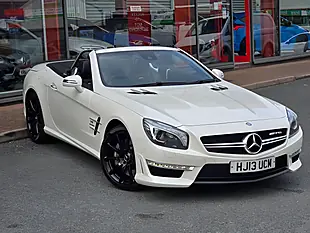Used 2013 Mercedes-Benz Sl AMG Diamond White - Interior and Exterior details 7