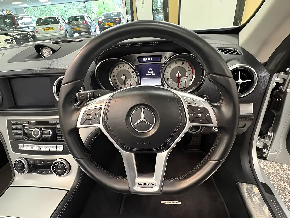 Used 2013 Mercedes-Benz Sl Class Convertible Silver - Interior and Exterior details 11