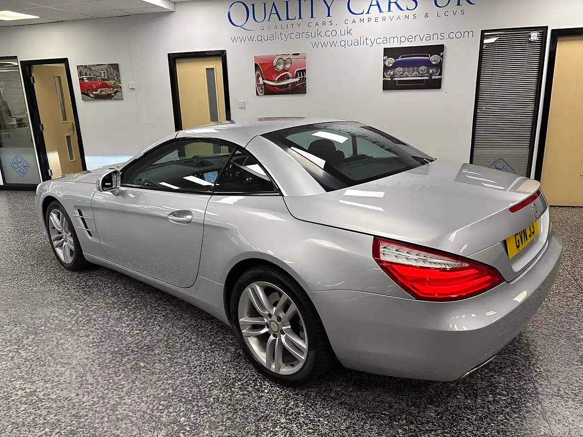 Used 2013 Mercedes-Benz Sl Class Convertible Silver - Interior and Exterior details 19