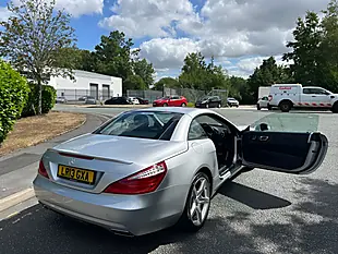 Used 2013 Mercedes-Benz Sl Class Designo Wood Iridium Silver Metallic - Interior and Exterior details 11