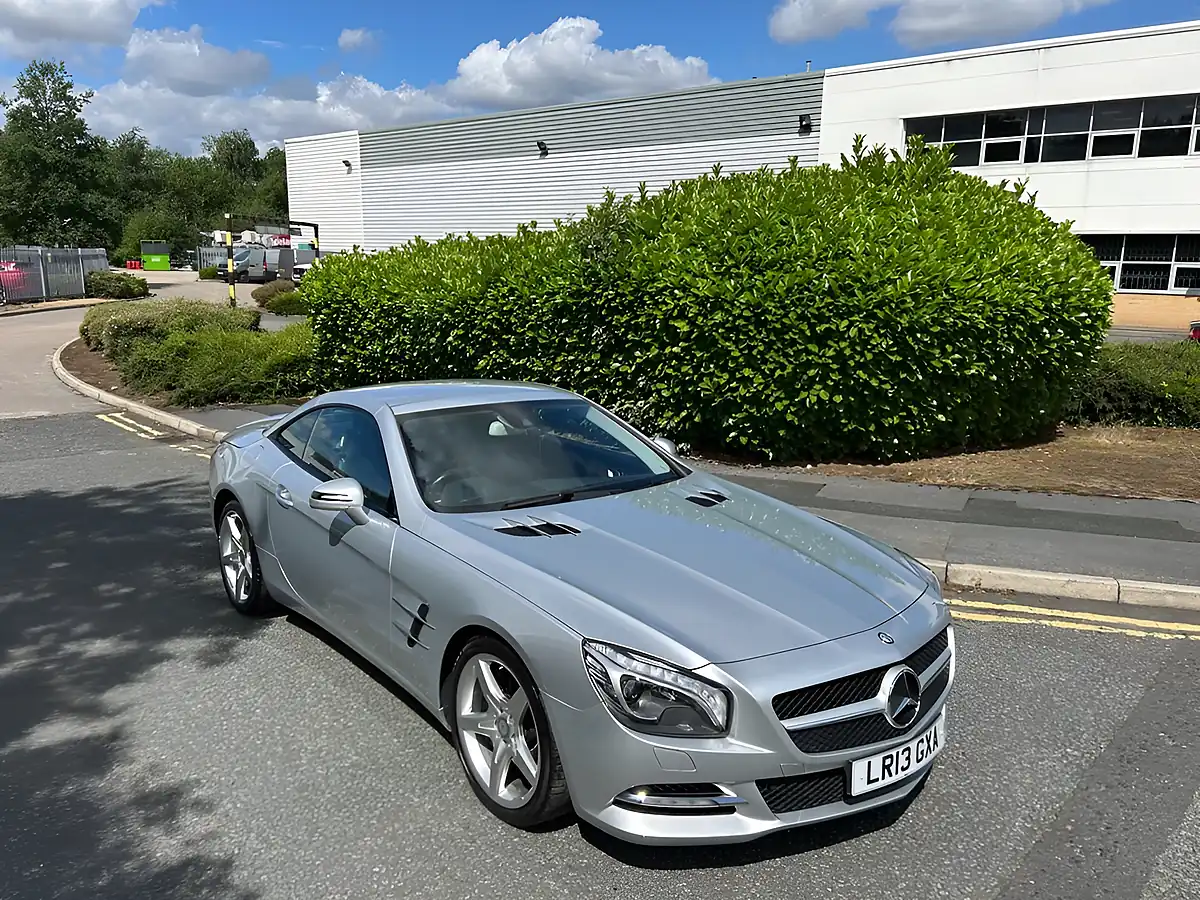 Used 2013 Mercedes-Benz Sl Class Designo Wood Iridium Silver Metallic - Interior and Exterior details 15