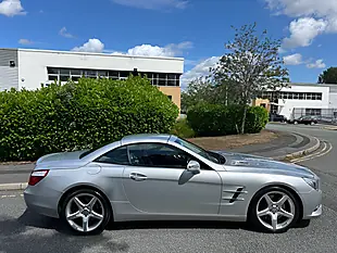 Used 2013 Mercedes-Benz Sl Class Designo Wood Iridium Silver Metallic - Interior and Exterior details 3