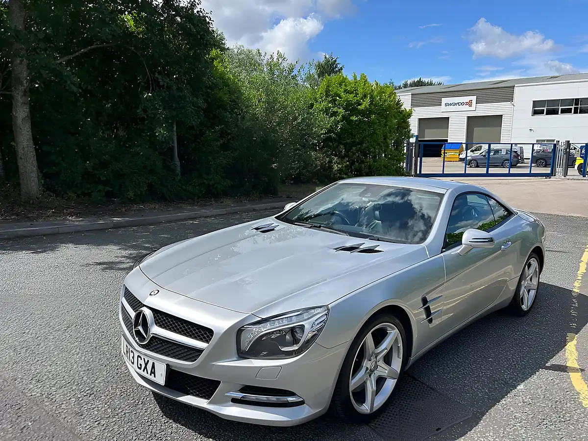 Used 2013 Mercedes-Benz Sl Class Designo Wood Iridium Silver Metallic - Interior and Exterior details 8