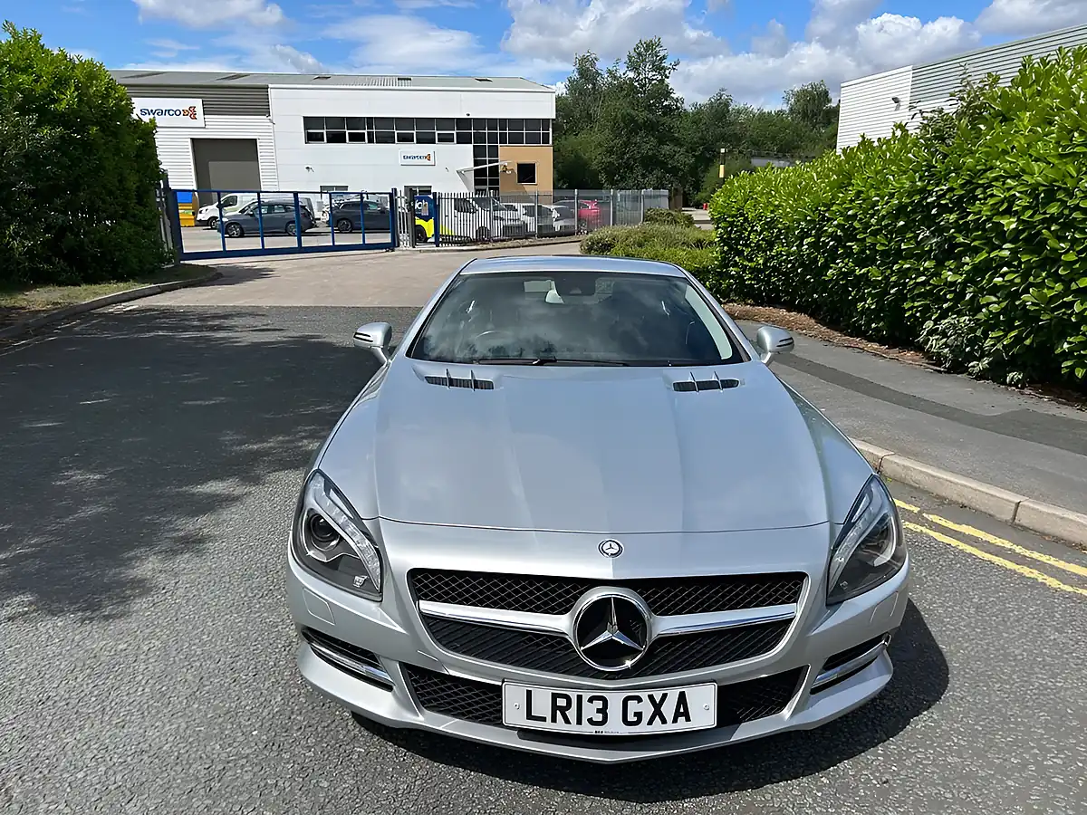Used 2013 Mercedes-Benz Sl Class Designo Wood Iridium Silver Metallic - Interior and Exterior details 9