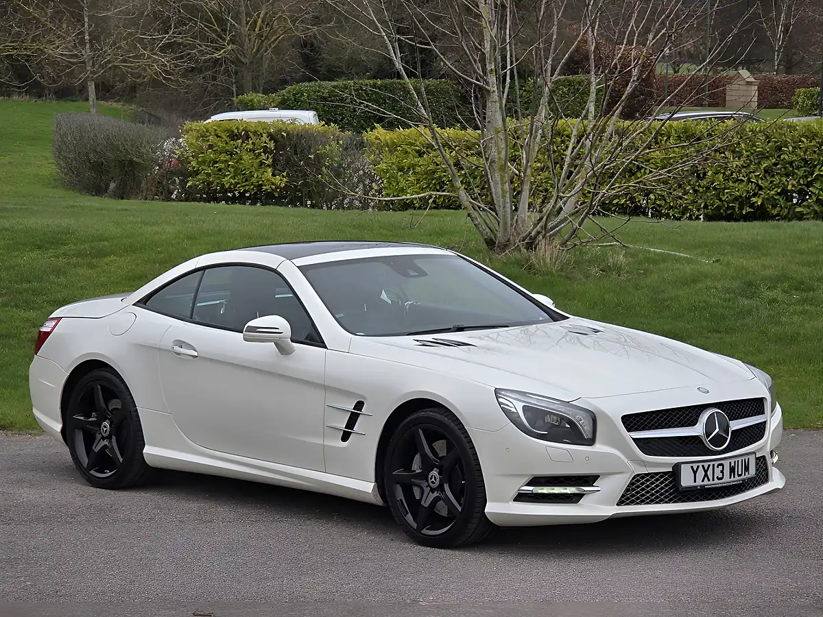 Used 2013 Mercedes-Benz Sl SL350 Diamond White - Interior and Exterior details 12