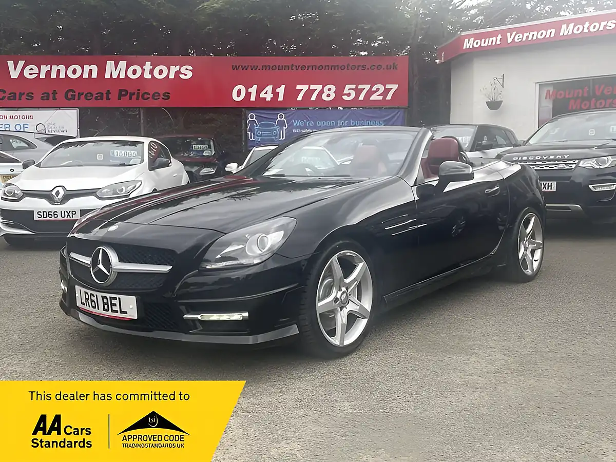 Used 2013 Mercedes-Benz Slk AMG Sport Black - Front View