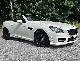 Used 2013 Mercedes-Benz Slk AMG Sport Diamond White - Interior and Exterior details 17