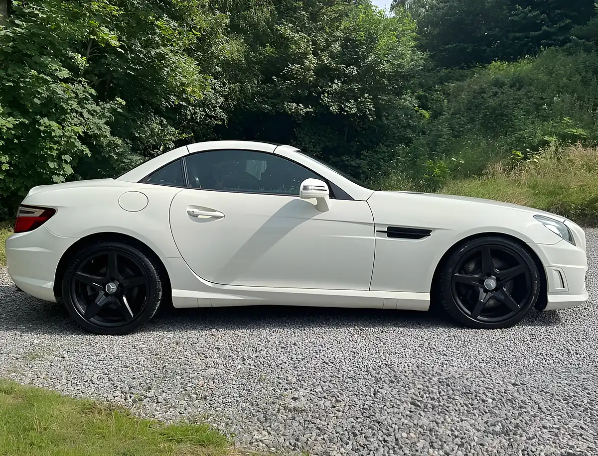 Used 2013 Mercedes-Benz Slk AMG Sport Diamond White - Interior and Exterior details 2