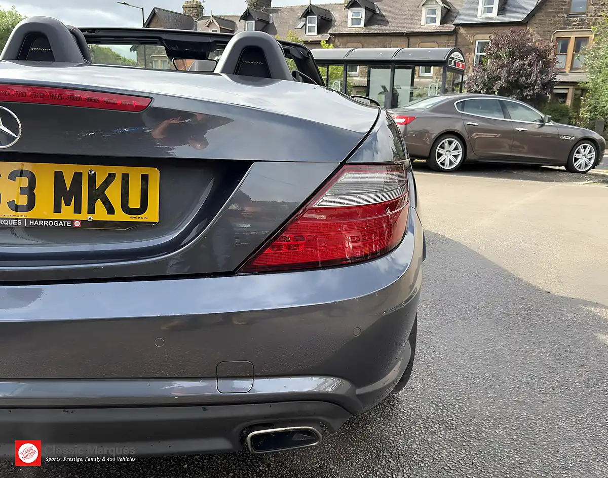 Used 2013 Mercedes-Benz Slk AMG Sport Grey - Interior and Exterior details 11