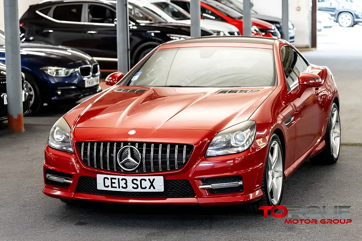 Used 2013 Mercedes-Benz Slk AMG Sport Red - Front View