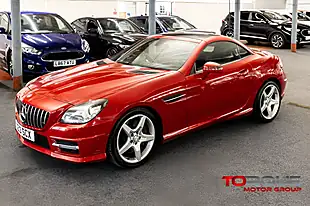 Used 2013 Mercedes-Benz Slk AMG Sport Red - Interior and Exterior details 10