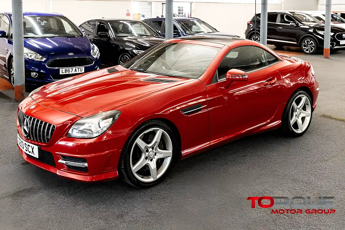 Used 2013 Mercedes-Benz Slk AMG Sport Red - Interior and Exterior details 10