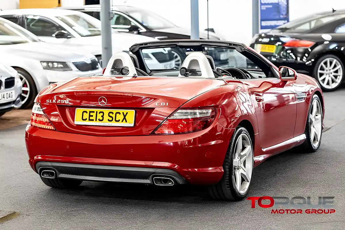 Used 2013 Mercedes-Benz Slk AMG Sport Red - Interior and Exterior details 13